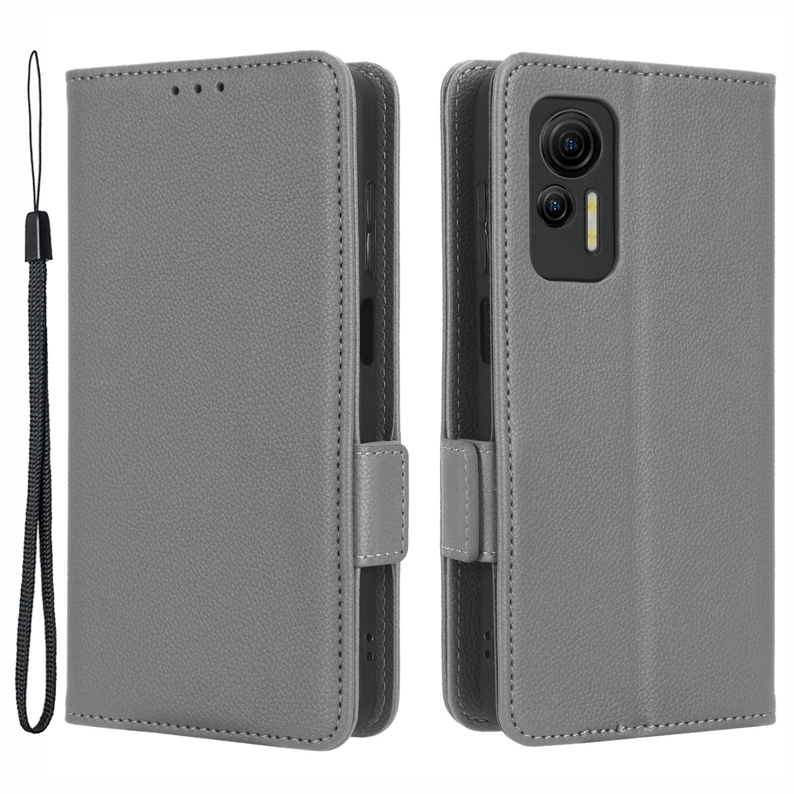 For Ulefone Note 14 Litchi Texture Anti-drop PU Leather Phone Case Dual Magnetic Clasp Anti-scratch Phone Cover Wallet Stand For Ulefone Note 14 Litchi Texture Anti-drop PU Leather Phone Case Dual Magnetic Clasp Anti-scratch Phone Cover Wallet Stand